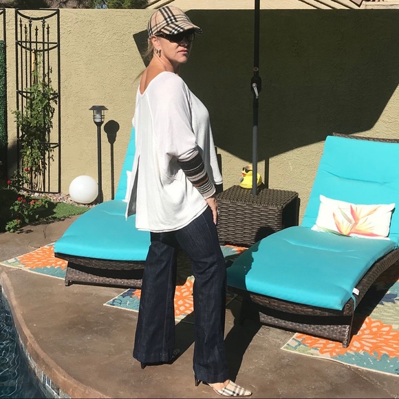 Free People π― Cotton Long Sleeve Top - Picture 6 of 8